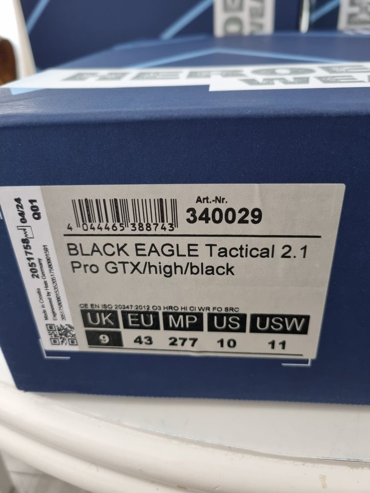 Botas haix goretex 40
