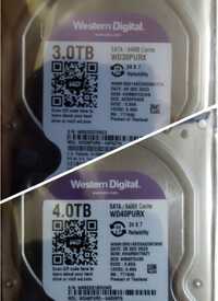 Жорсткий диск HDD Western digital WD Purple 2TB, 3TB, 4TB
