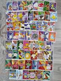 Pokemon dunkin boomer gratis naklejki tazo karty kolekcja