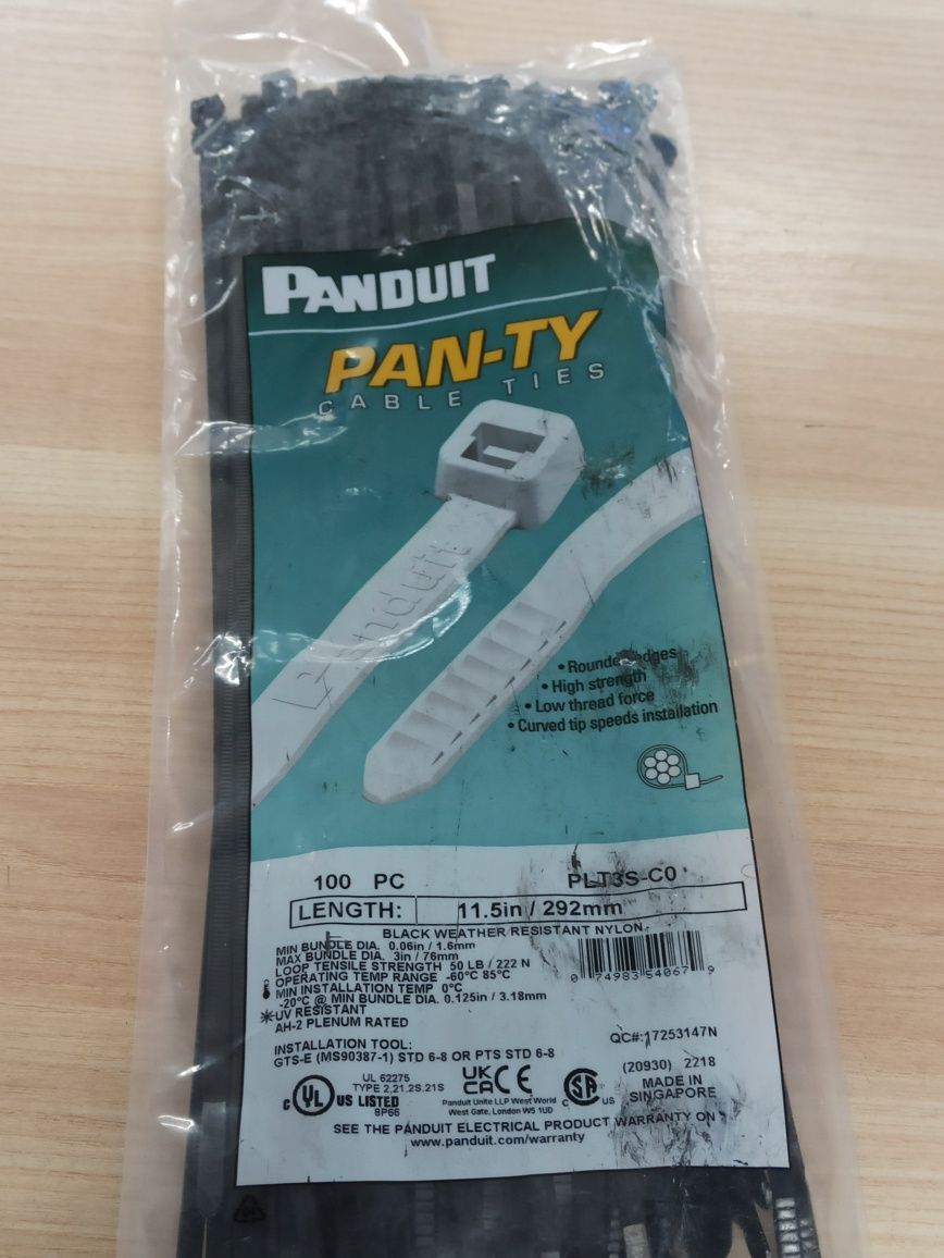 Кабельная стяжка  PANDUIT PLT3S-C0