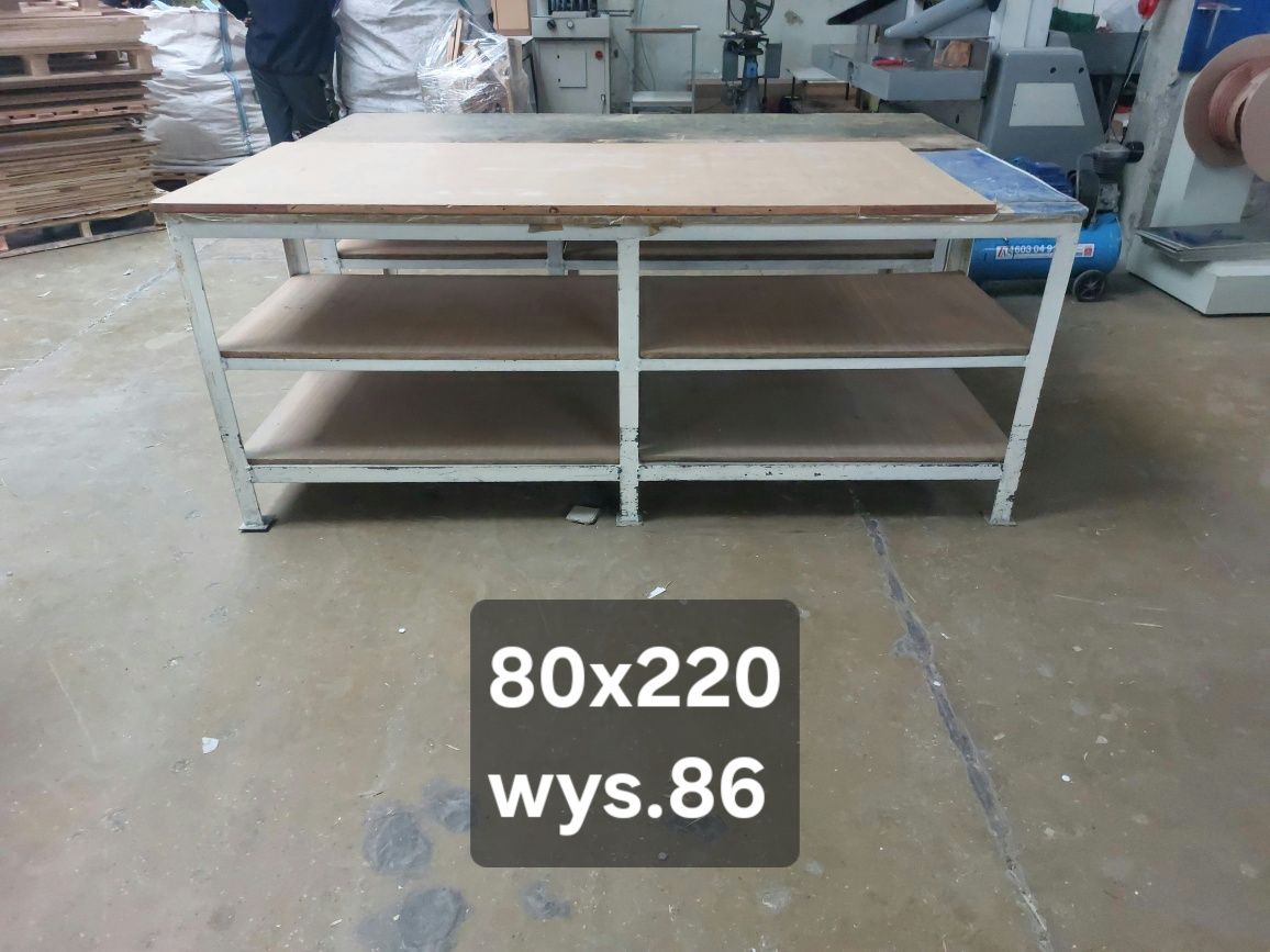 Stół warsztatowy ciężki 80x220