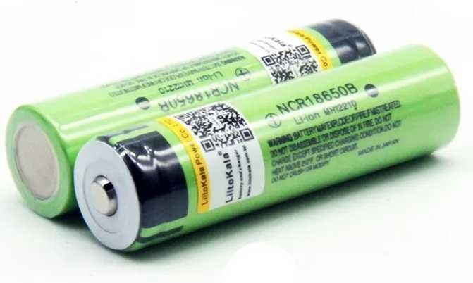 Акумулятор 18650 LiitoKala Lii-34B NCR18650B 3400mAh пипка button top