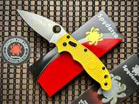 Нож Spyderco Manix 2 Lightweight Salt Yellow MagnaCut