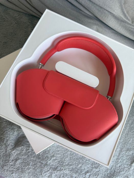 Apple AirPods Max różowe – słuchawki bezprzewodowe w idealnym stanie!