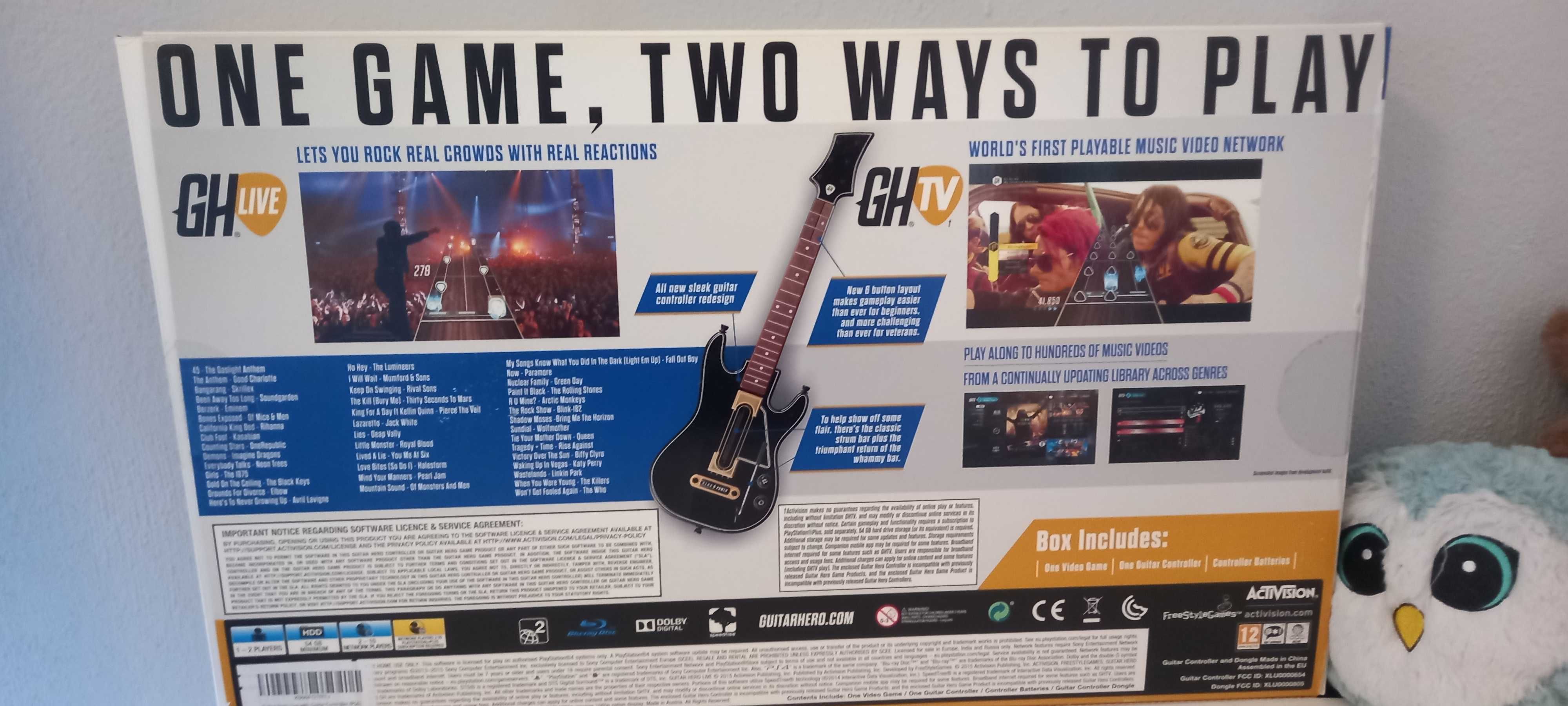Guitar Hero Live ps4