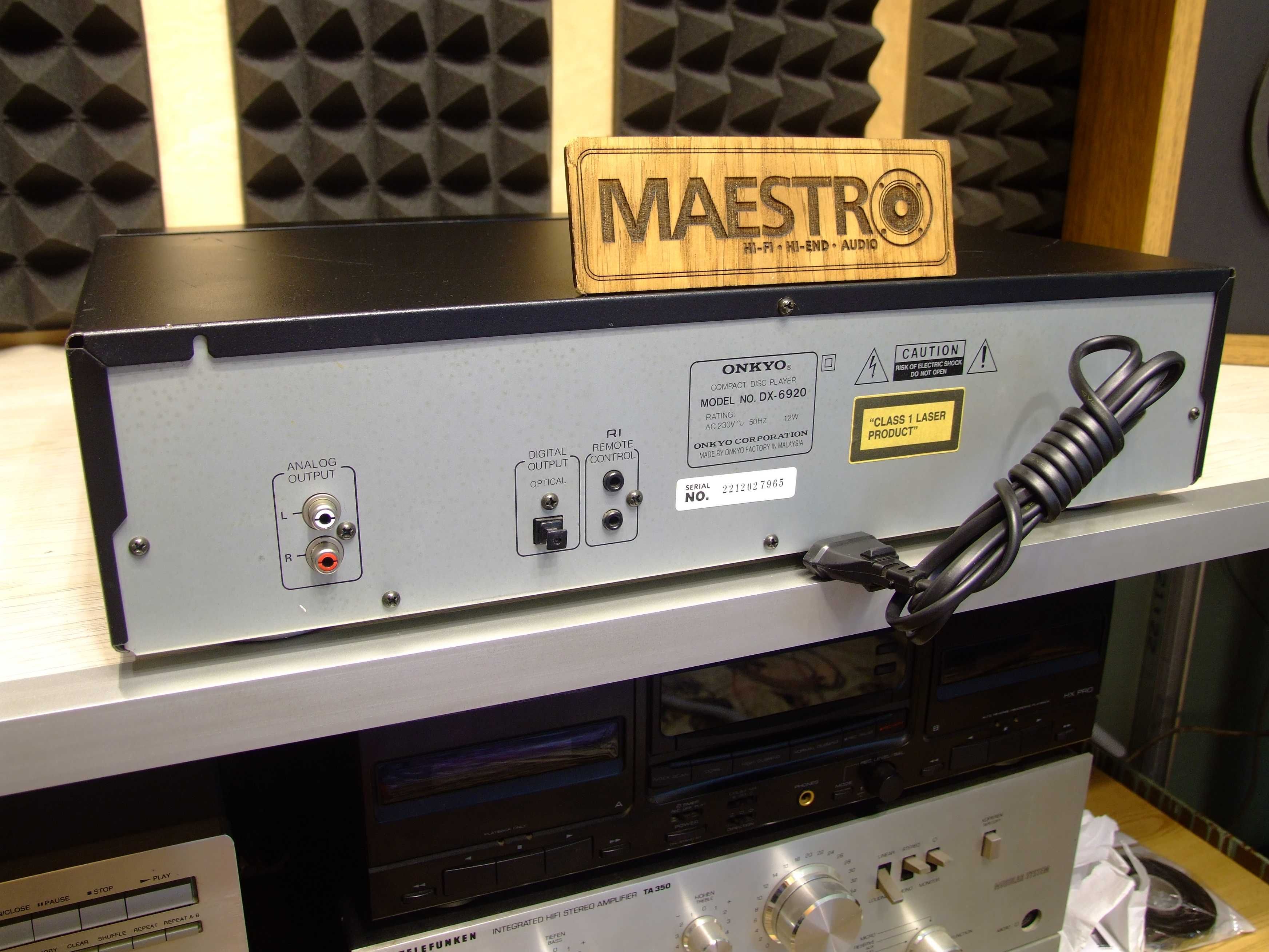 CD програвач Onkyo DX-6920. SM5861AP. KSS-210A. Без передплати