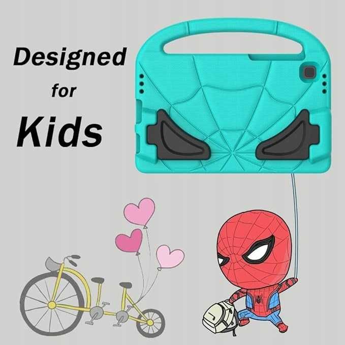Etui Samsung Galaxy Tab A7 Lite 8,7" 2021 TURKUSOWY SPIDER MAN