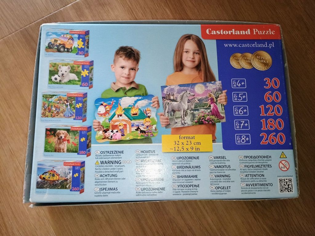 Puzzle konie 6+ castorland