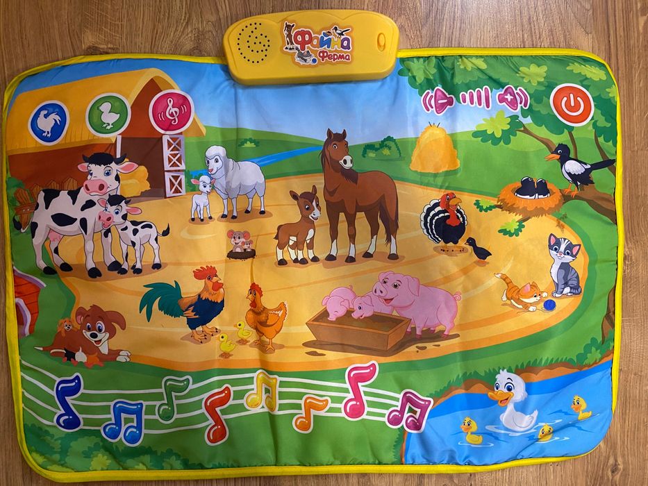 Дитячий розвиваючий килимок