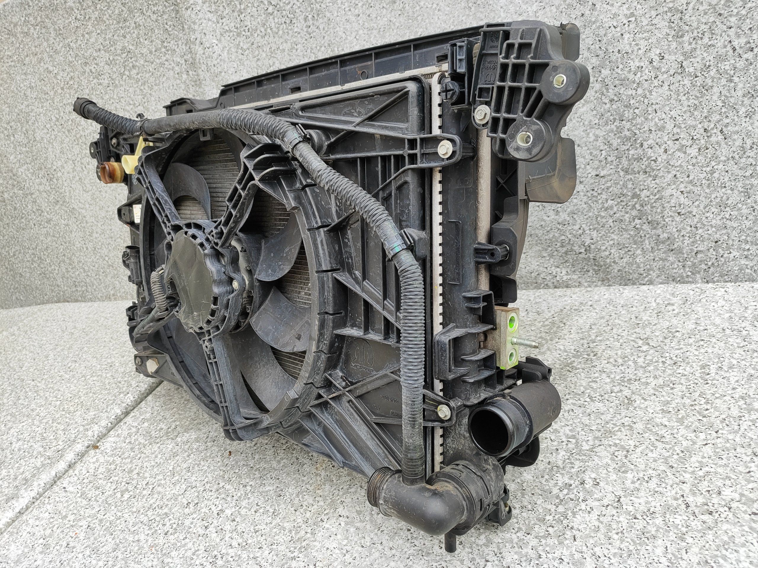 Fiat Tipo ii 1.4 t-jet 16v 15- pas przedni chłodnica wody klimy