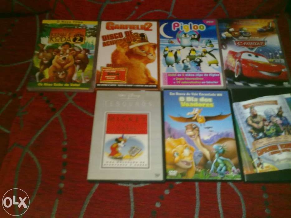 DVDs originais infantis