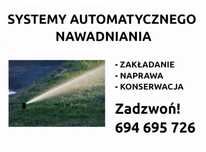 System automatycznego nawadniania - zakładanie naprawa konserwacja
