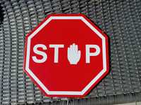 Tabliczka dekoracyjna Stop znak drogowy