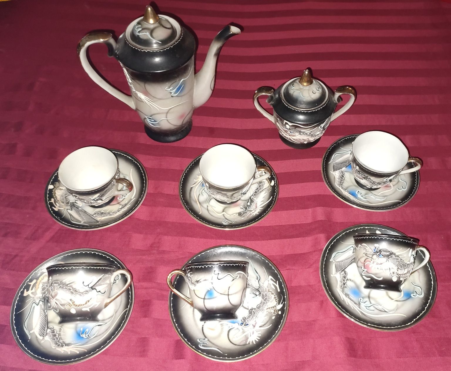 Serviço de Café Chinês Antigo