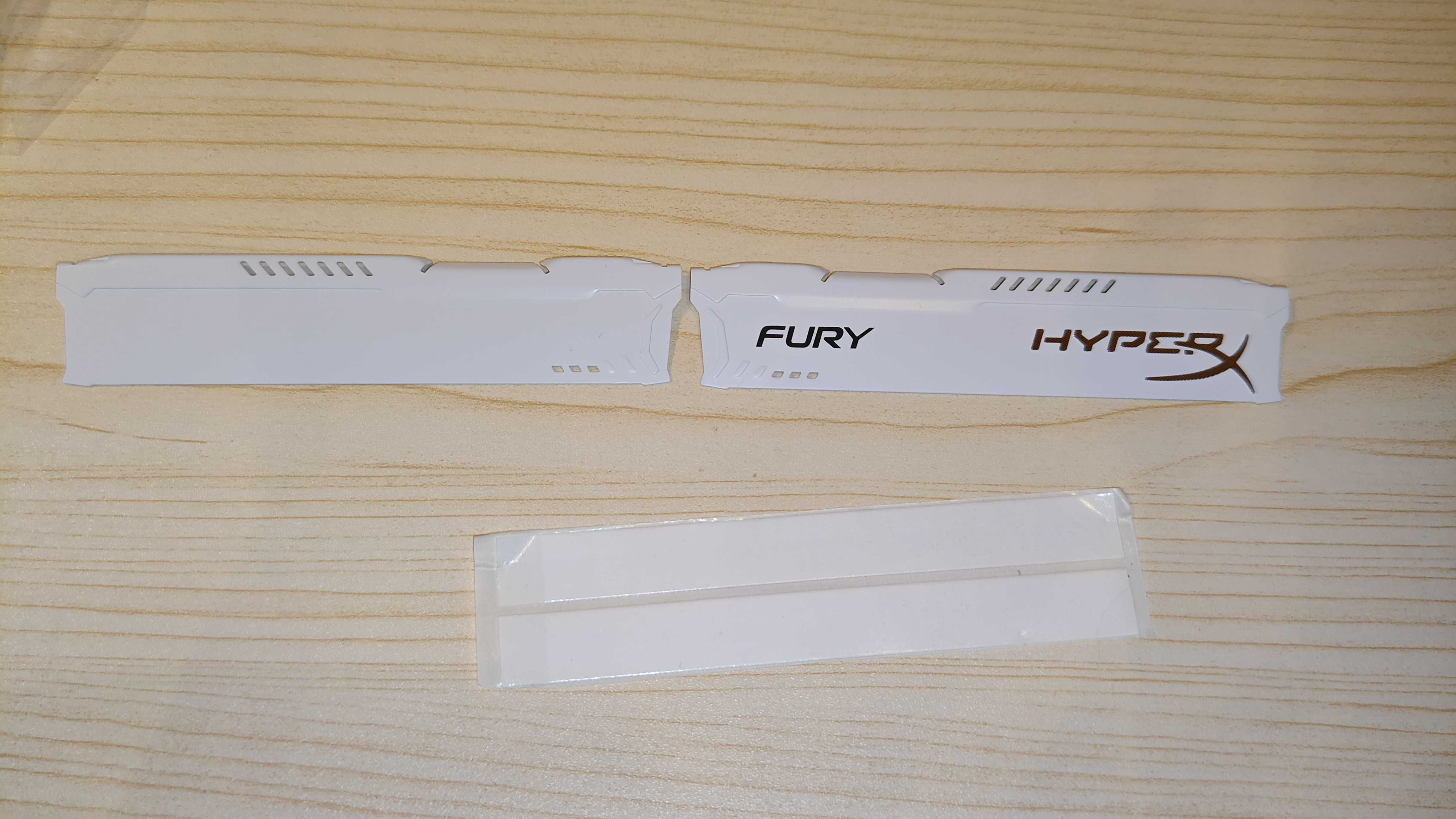 Радиатор Fury HyperX для оперативной памяти белый