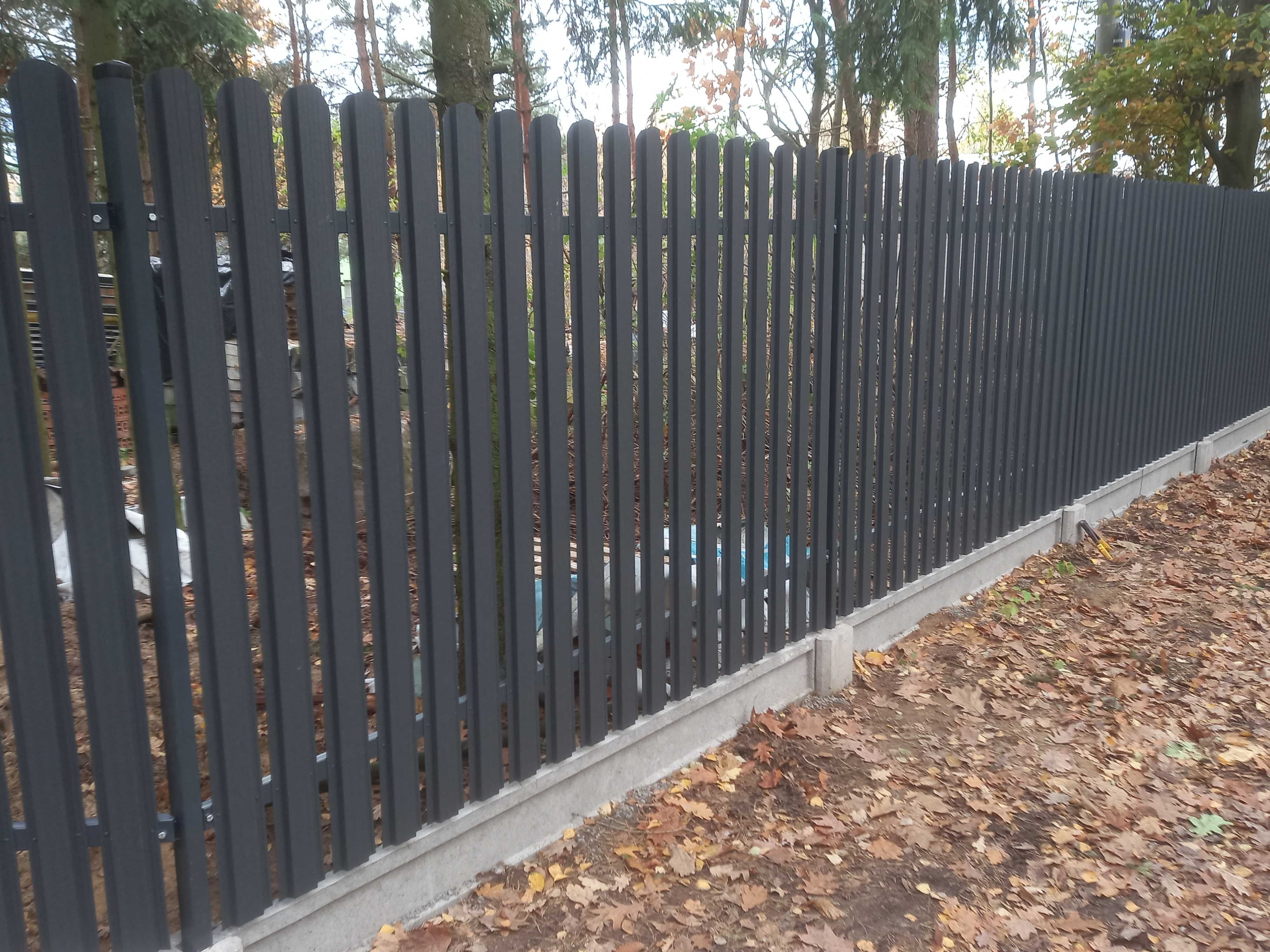 Panel ogrodzeniowy ocynkowany i malowany wys. 123cm-203cm