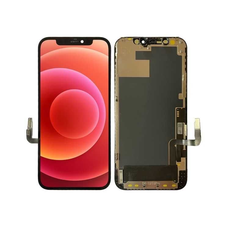 Ecrã LCD Display Touch iPhone 12 / 12 Pro - GO (HARD-OLED) - PREMIUM