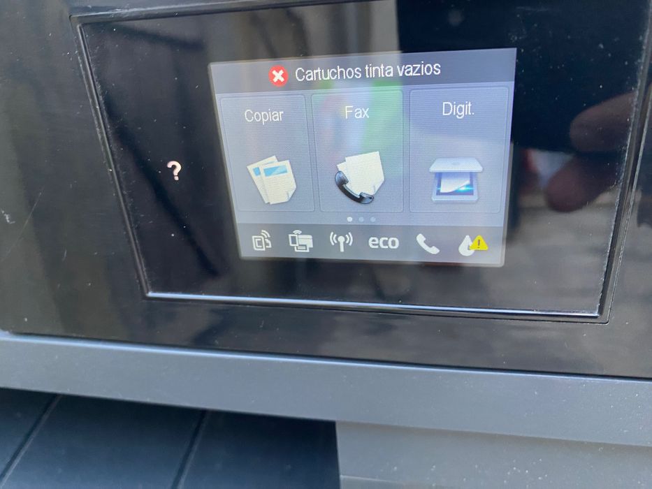 Impressora office jet pro 8615 com 4 tinteiros novos