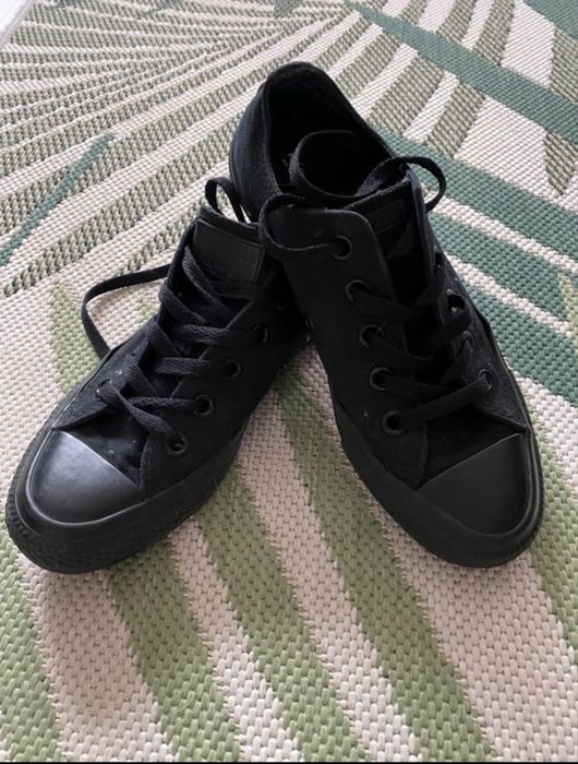 Czarne trampki Converse rozm 36,5