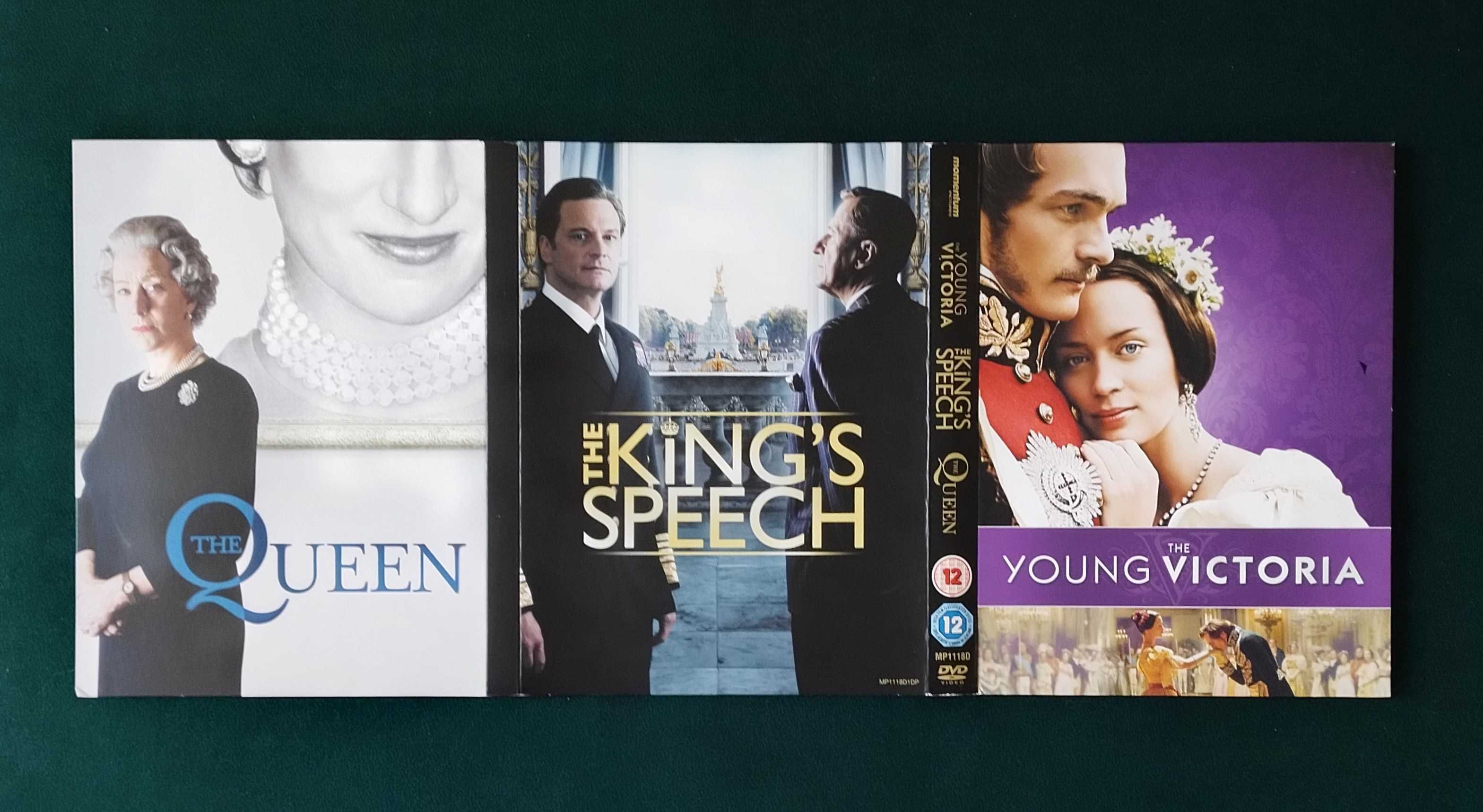 The Royal Box DVD Set Young Victoria King's Speech The Queen x3