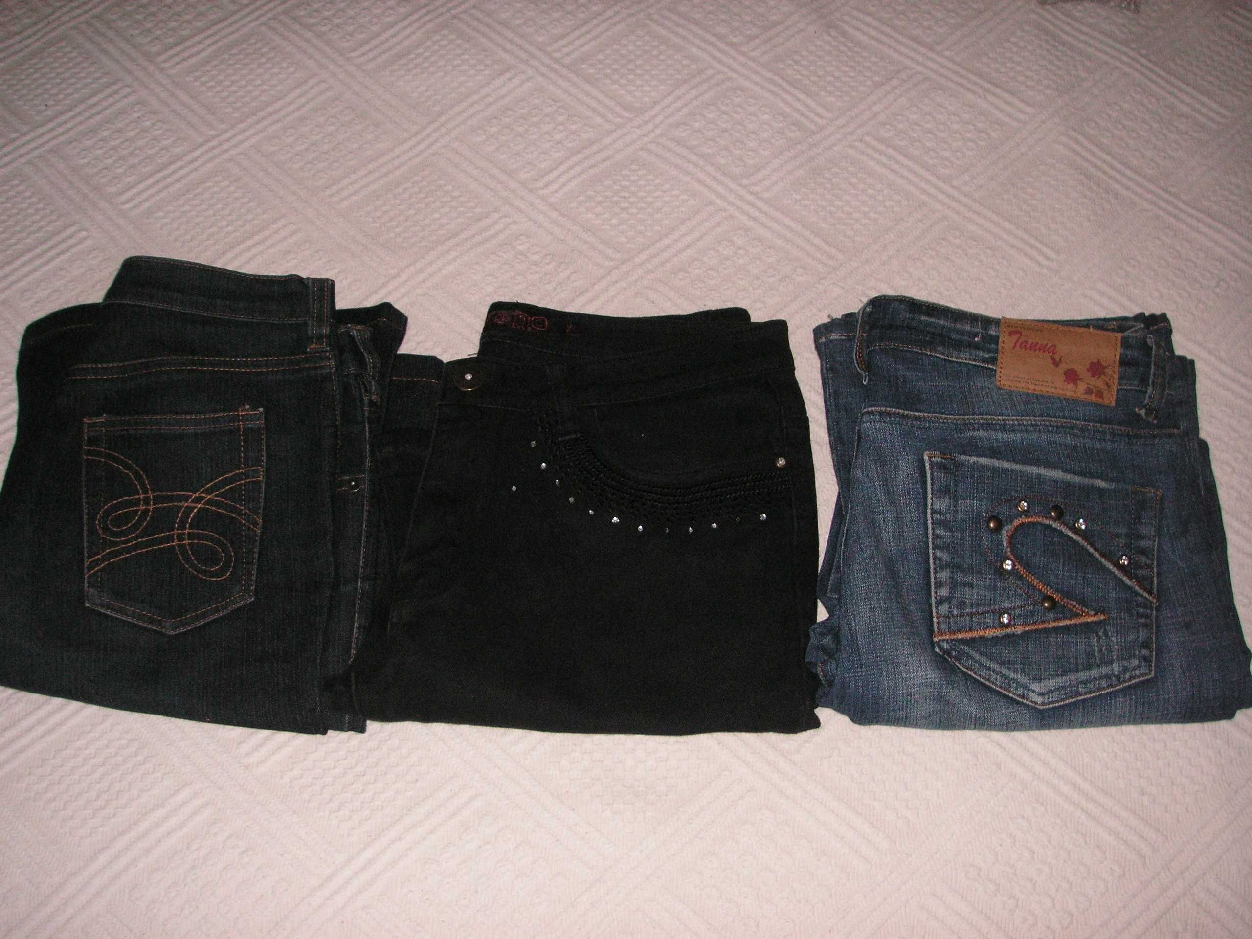Calças / Jeans Jennyfer (40), Onado (XL) e Janna (XL/42)