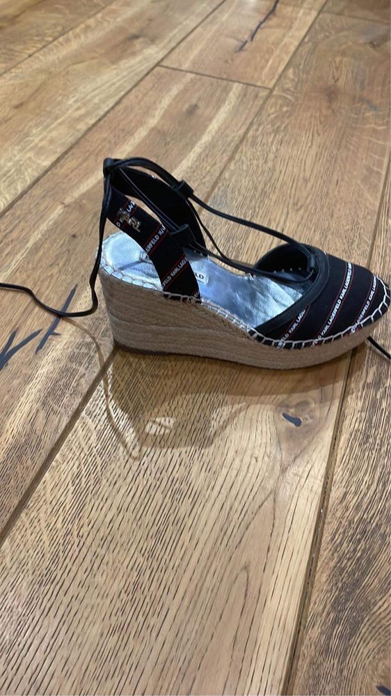 Buty nowe karl Lagerfeld eleganckie boho na lato rozmiar 35