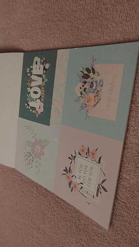Papierowy blok/Craft Universe/Lovely Flowers/15x15 cm