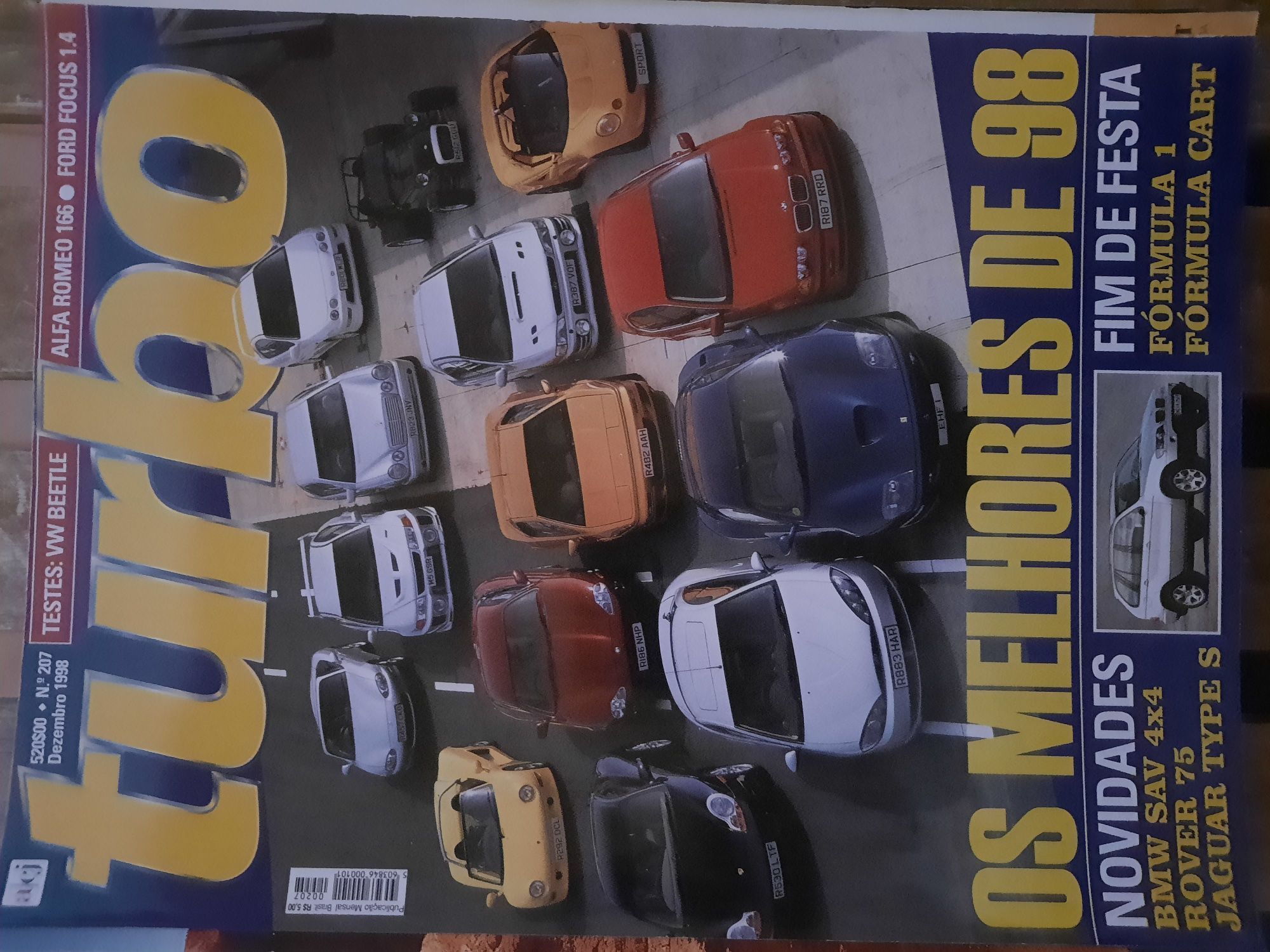 Revistas antigas "turbo" - lote ou unidade