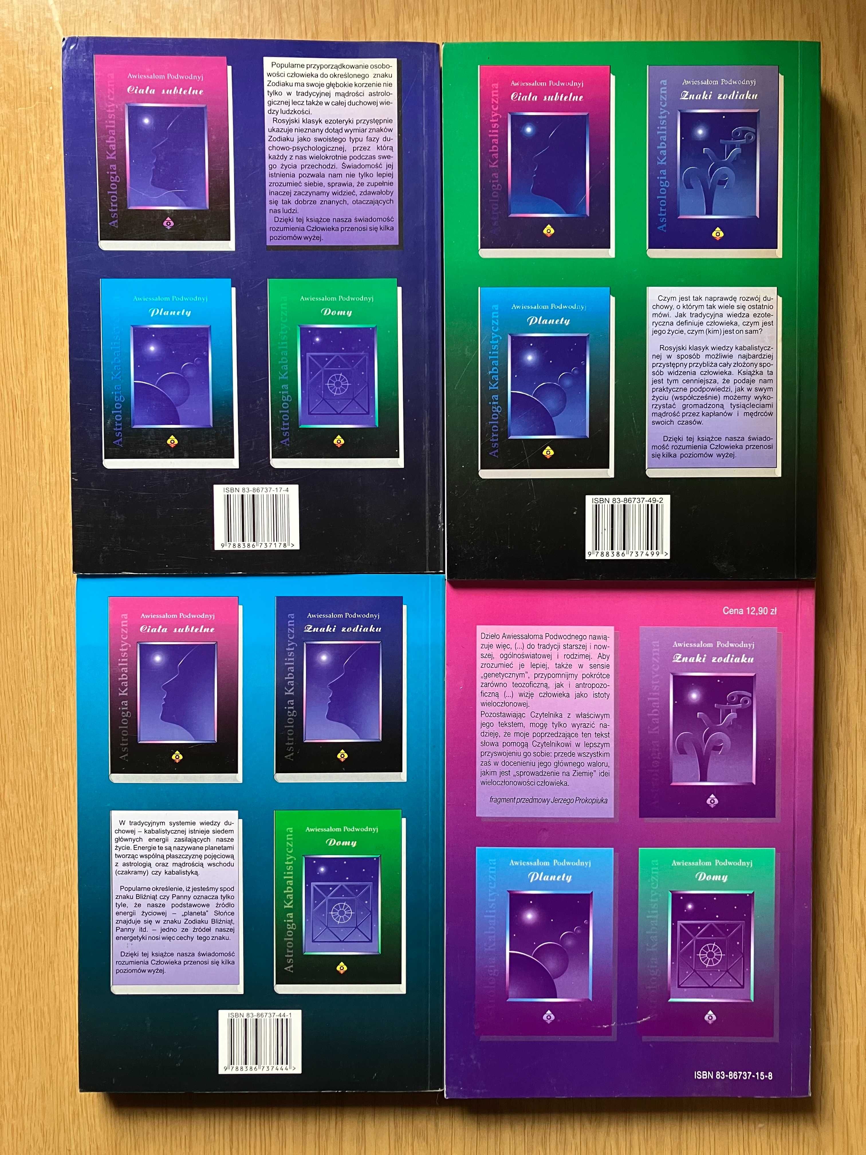 Astrologia kabalistyczna Tomy 1-4 Awiessałom Podwodnyj