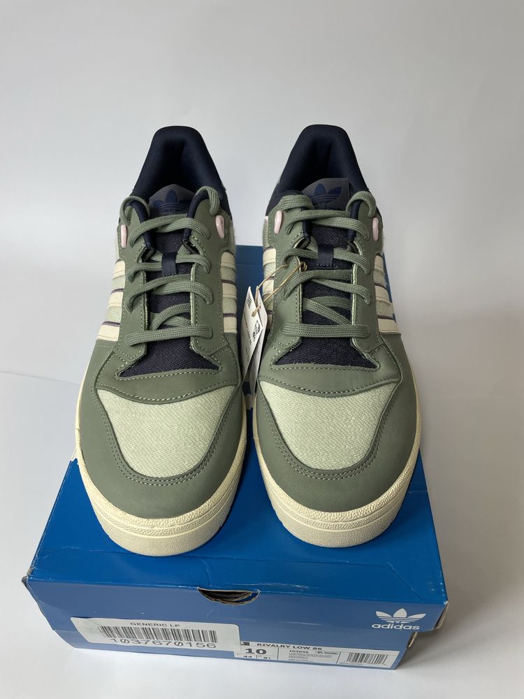 РОЗПРОДАЖ!Кросівки Adidas Originals Rivarly Low 86 Green Адідас зелені