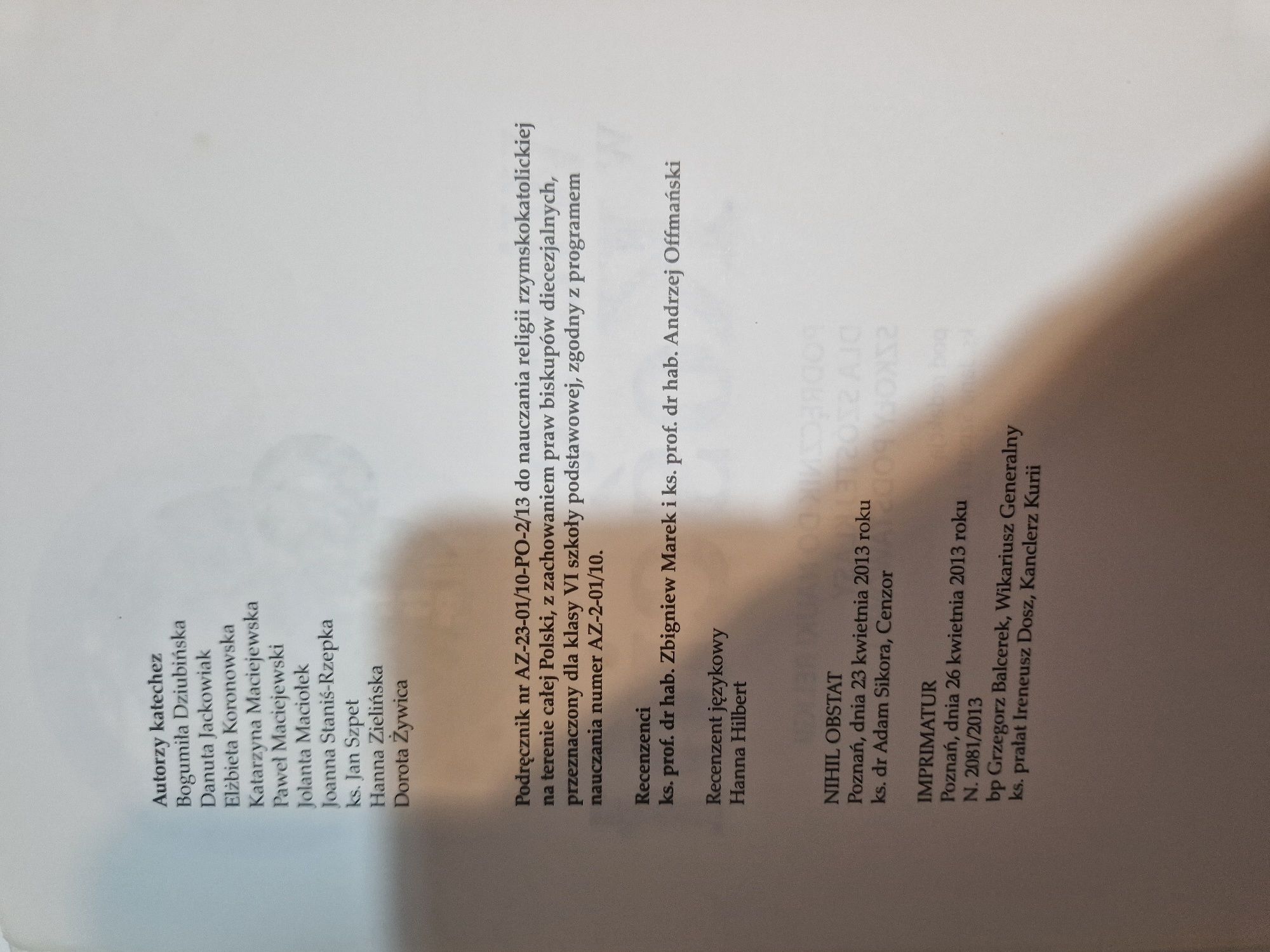 Podręcznik Wierzę w Kościół