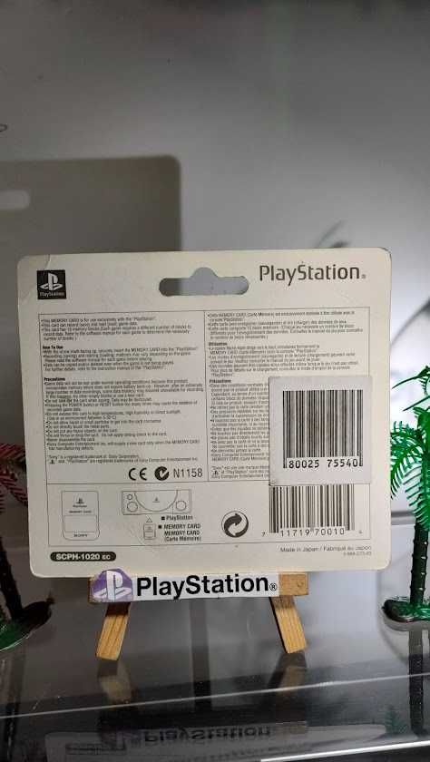 Karta pamięci do Playstation 1 ps1 Crystal SCPH-1020EC Memory Card
