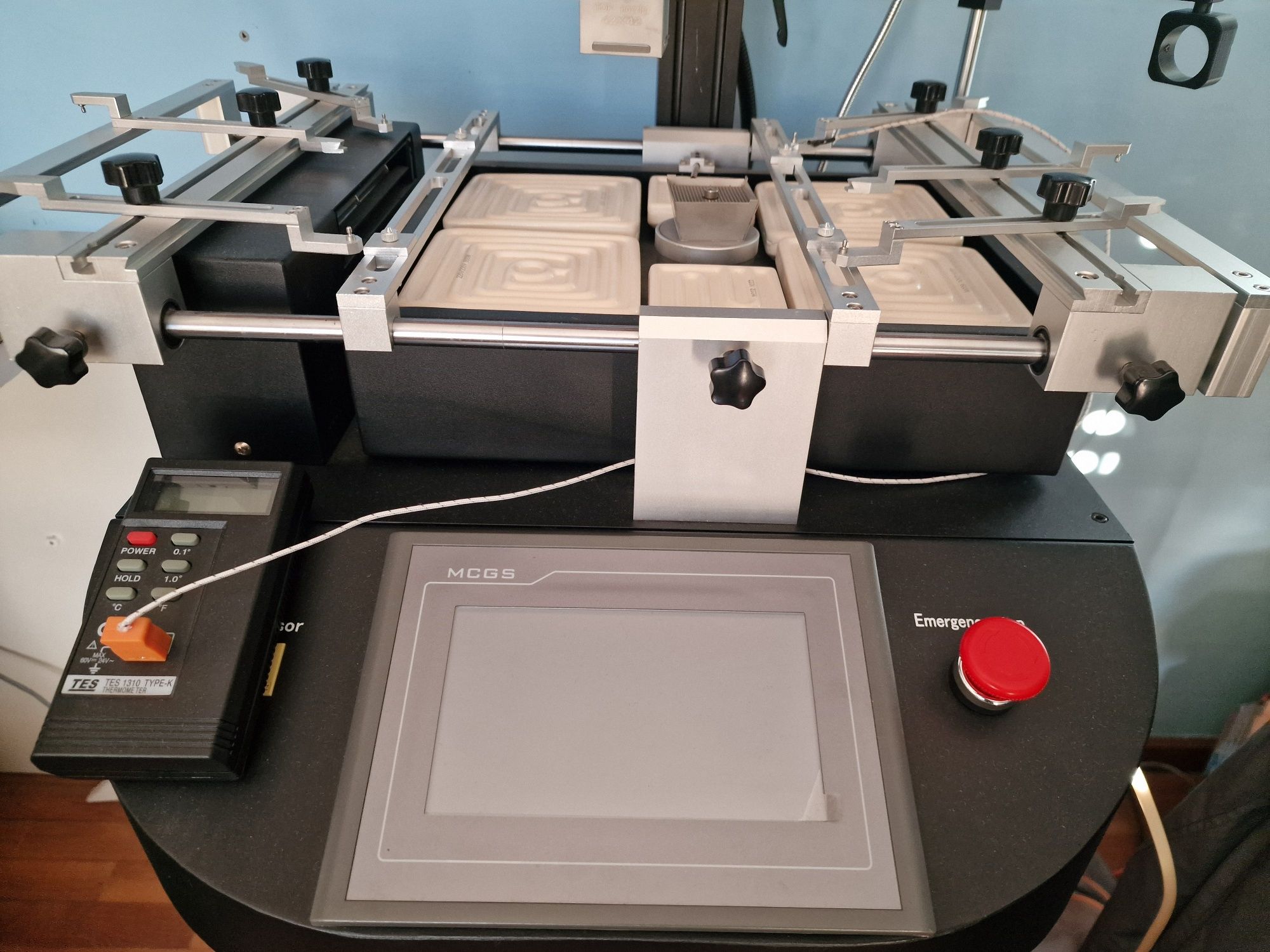 Maquina reballing MLINK X2 como nova