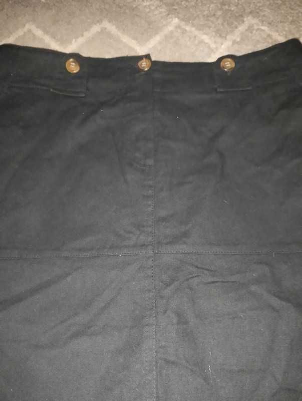 Czarna spódnica / spódniczka z kieszeniami rinascimento rozm m