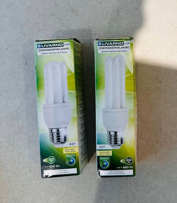 Empola 52W/E 27 - branco quente (2x)