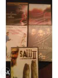 Conjunto de 5 Filmes novos - DVD