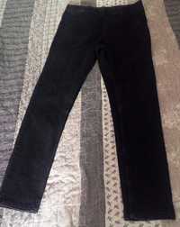 Spodnie jeansowe Czarne damskie szer. pasa 39