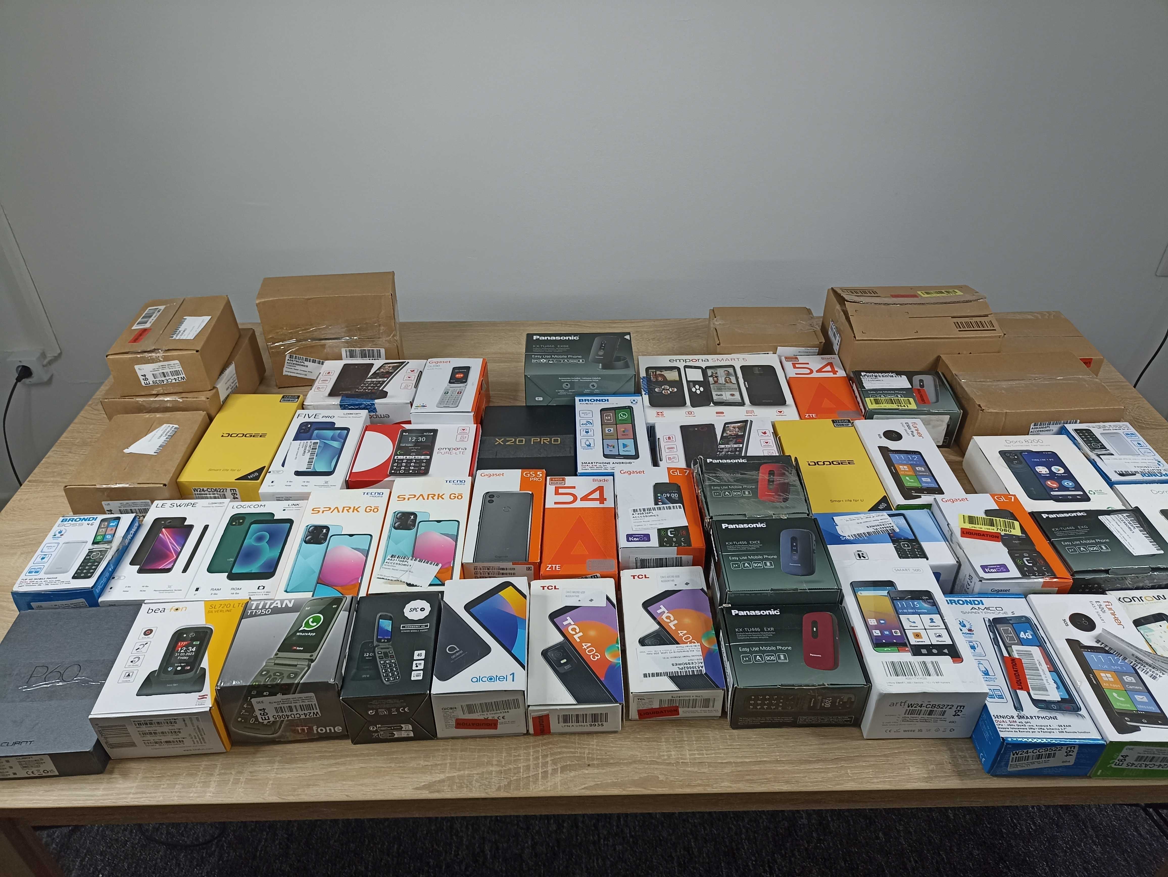ОПТ Смартфони, телефони з Amazon, ZTE, Gigaset, Doogee