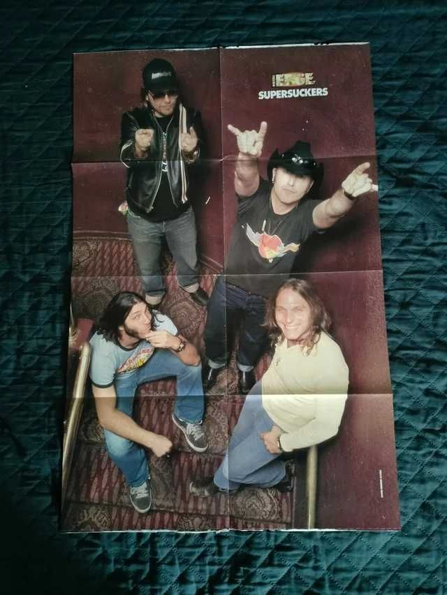 Póster A1 da banda Supersuckers – Anos 2000