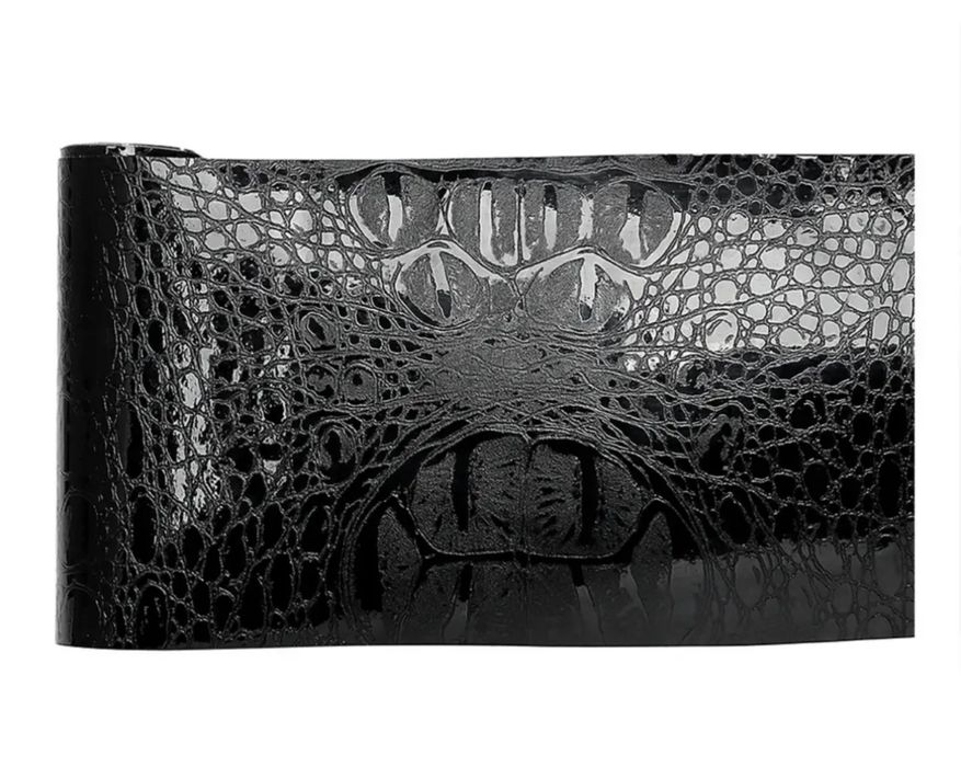 Вінілова авто-плівка 3D під шкіру крокодила самоклеюча CONGSHANG