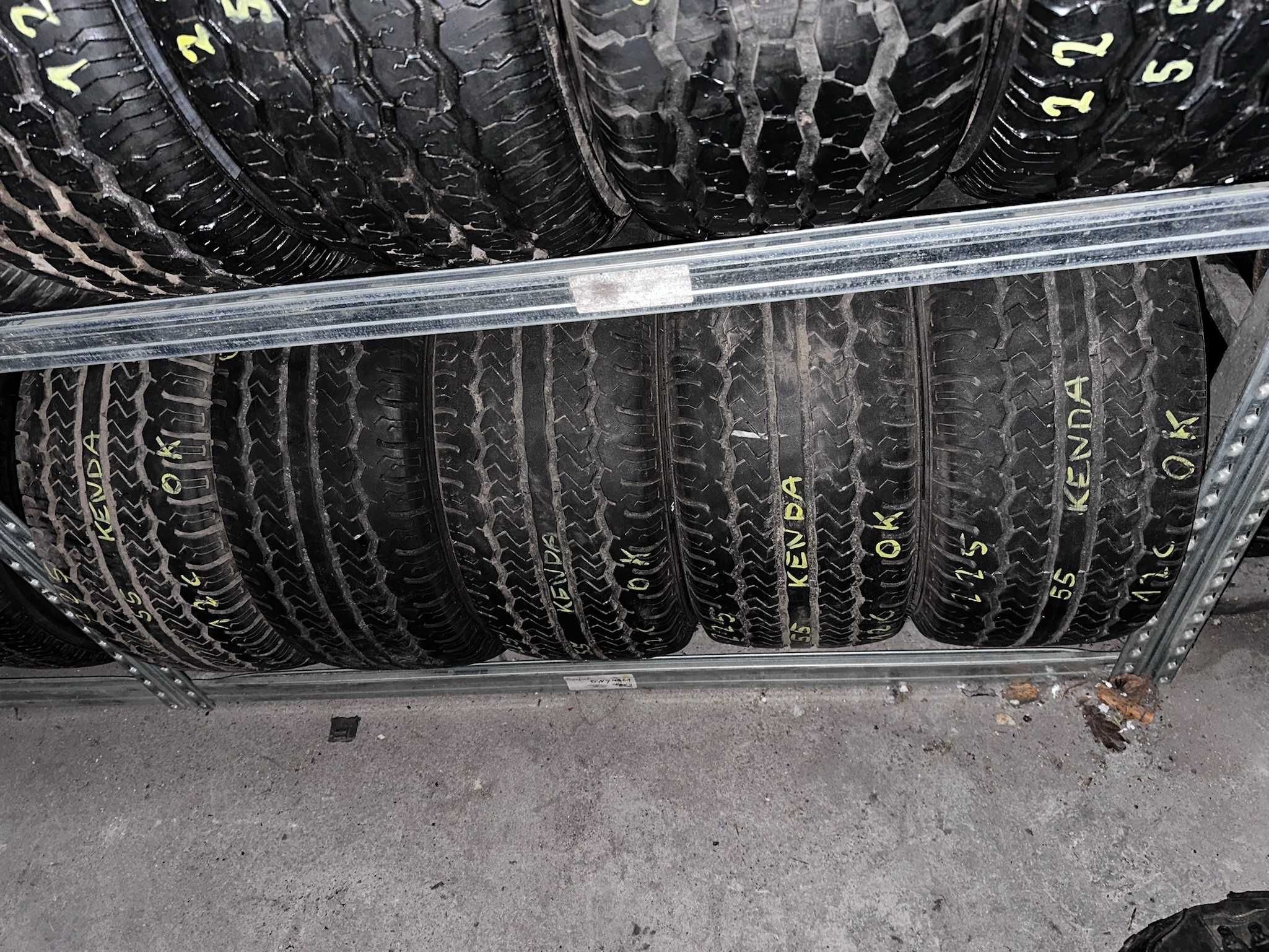 4X Opony Opona Laweta Przyczepa 225/55R12C 112N KENDA KOMENDO KR33A