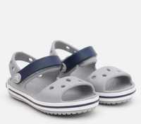 Сандалії сірі дитячі Crocs Crocband Sandal Kids C13