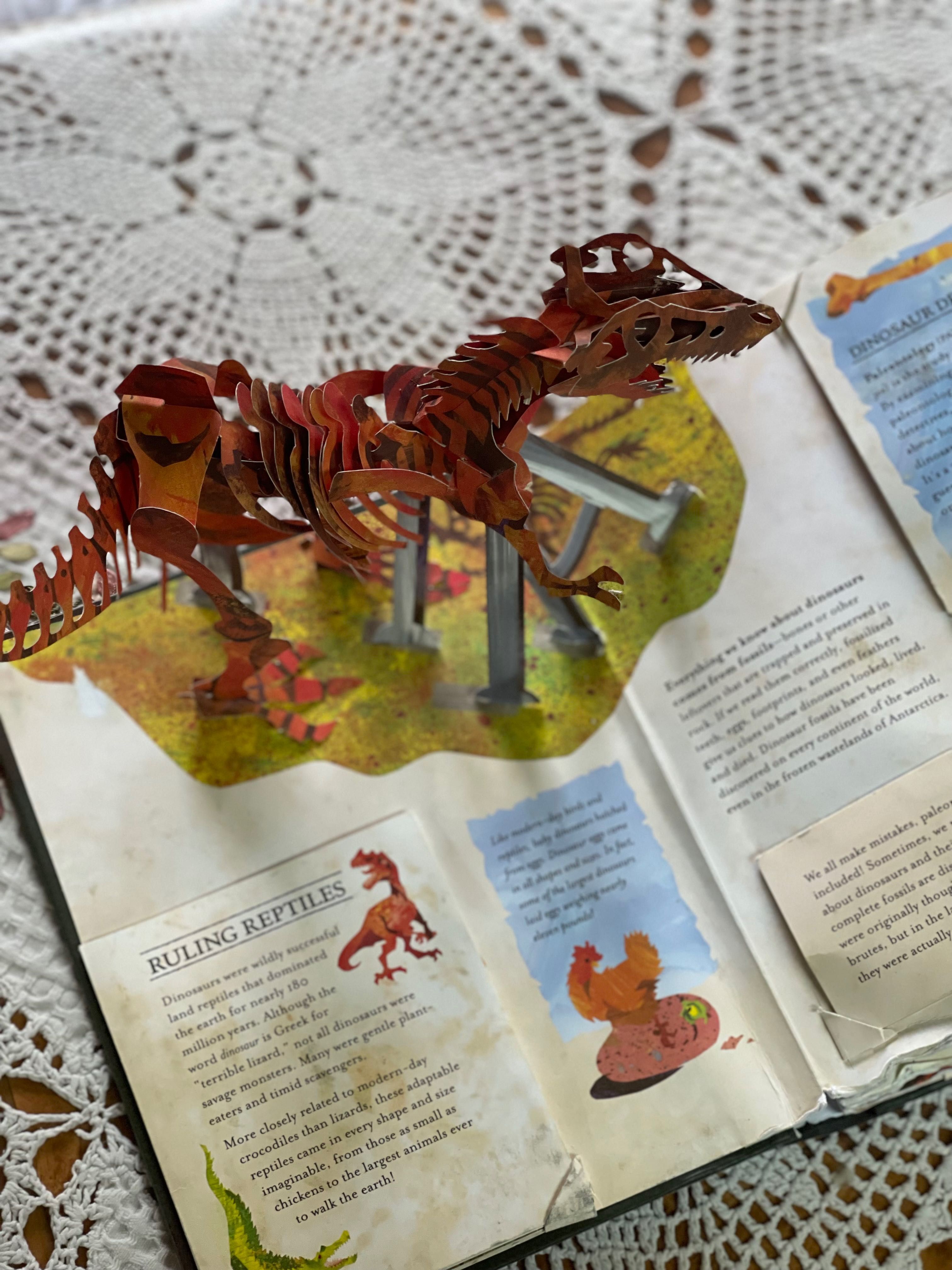 Книга динозаврів, 3D