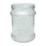 Słoik 500ml/ półlitrowy / 0,5 / FISH / karbowany
