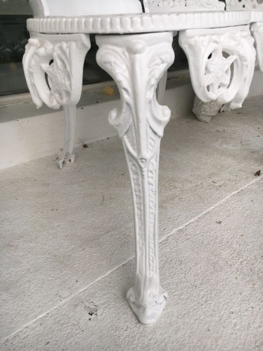 Ławka ogrodowa żeliwna