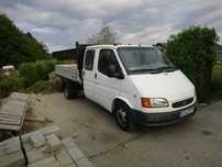 Ford transit 2,5d doka 1600kg ładowność