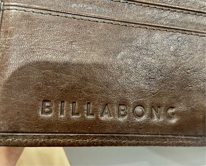 Carteira Billabong em pele