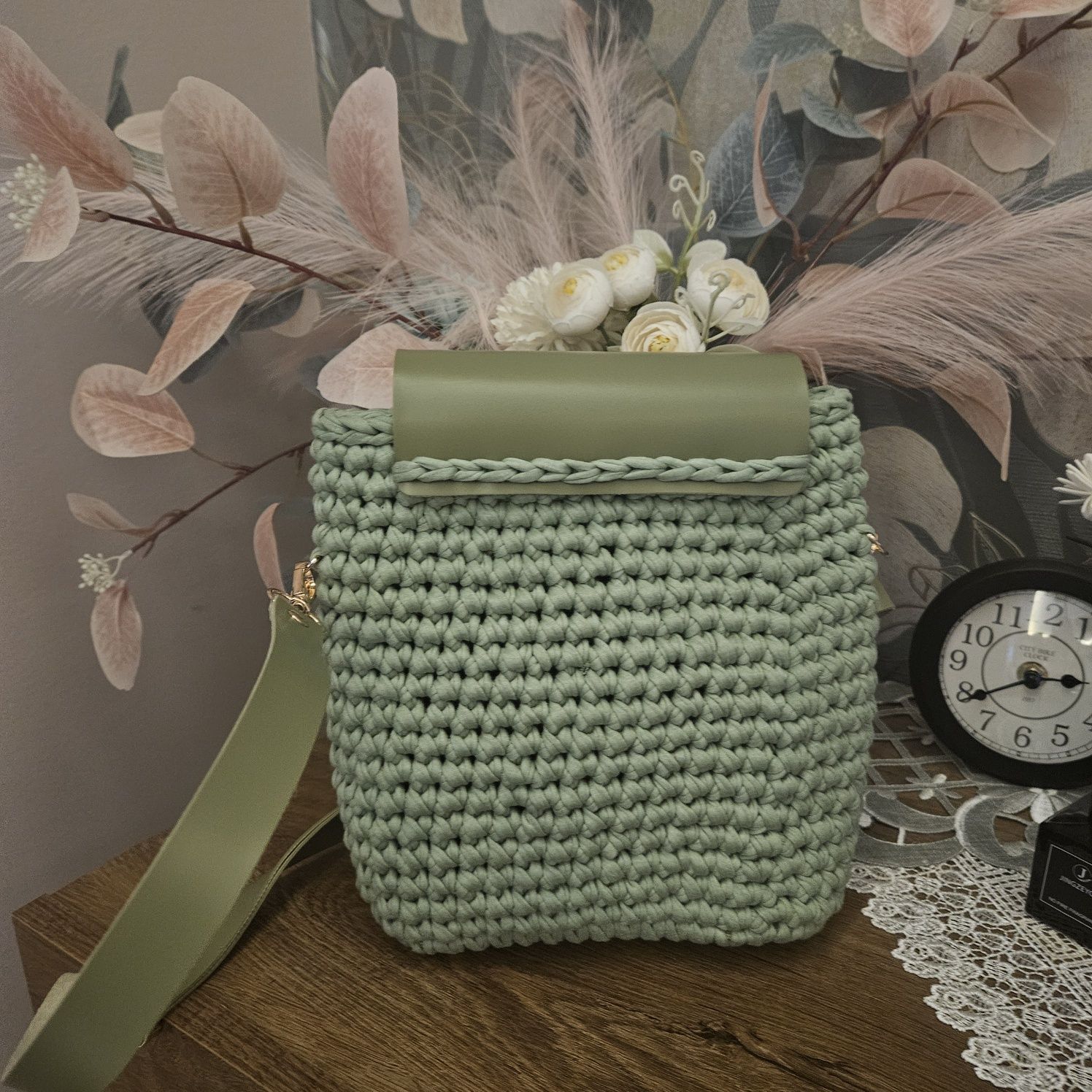 Torebka listonoszka handmade
