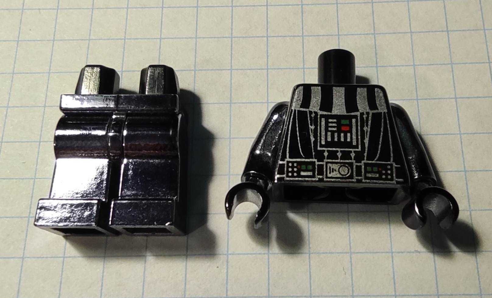 LEGO Star Wars Chrome Darth Vader 10 Year Anniversary Edition