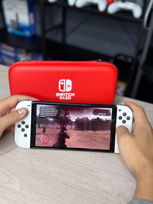 Nintendo Switch OLED портативна ігрова приставка від нінтендо!